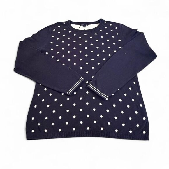 Tommy Hilfiger Women's Navy and Blue Jumper L - Picture 1 of 8